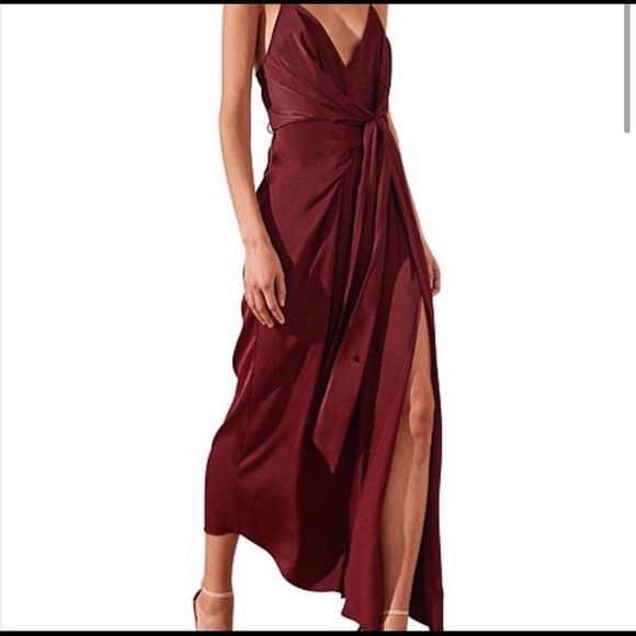 Shona Joy Dresses & Skirts - Shona Joy Wine Cocktail Dress